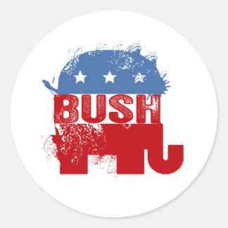 STICKER ROND JEB BUSH, RÉPUBLICAIN