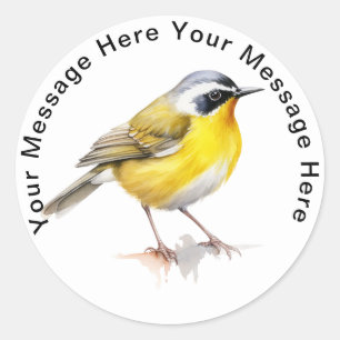 Sticker Rond Jellowthroat commun