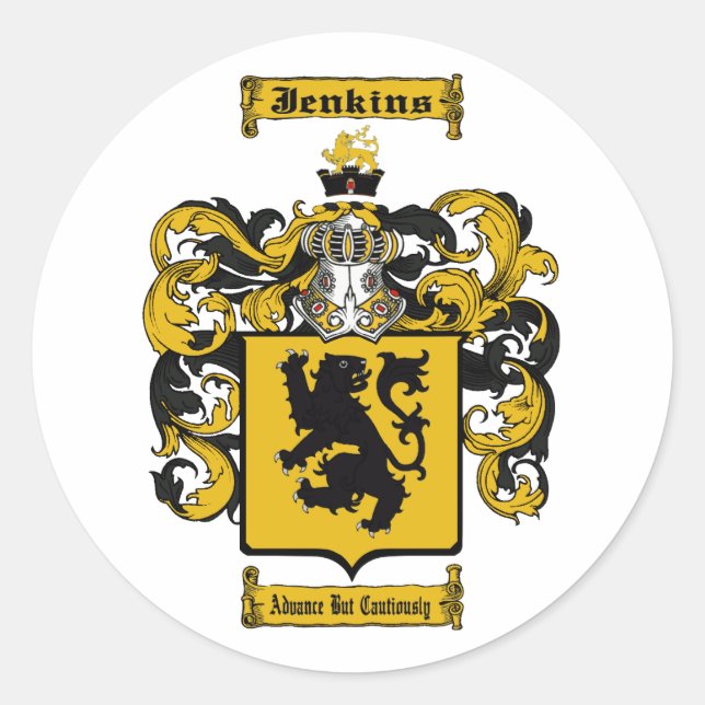 Sticker Rond Jenkins (Devant)