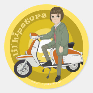 Sticker Rond Jeremy