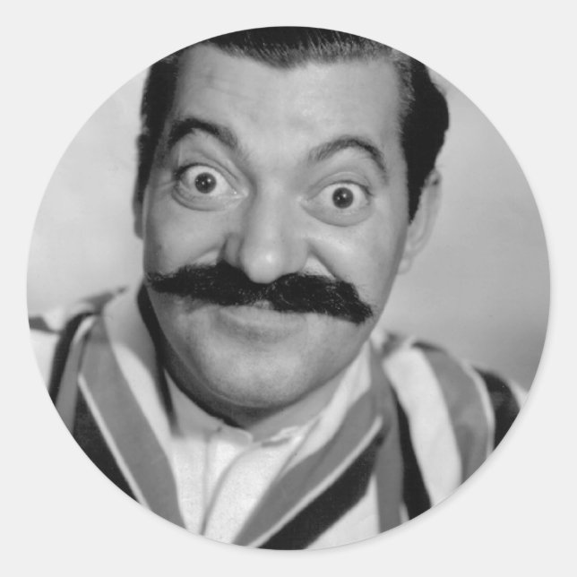 Sticker Rond Jerry Colonna (Devant)