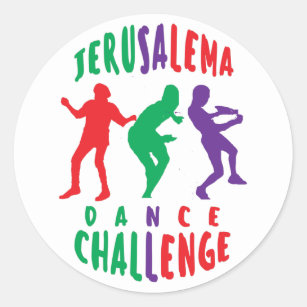 STICKER ROND JERUSALEMA DANCE DÉFI