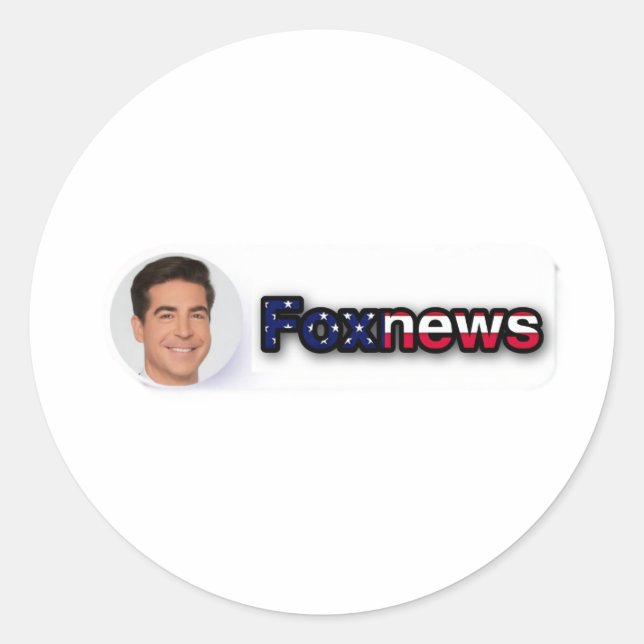 Sticker Rond jesse watters (Devant)