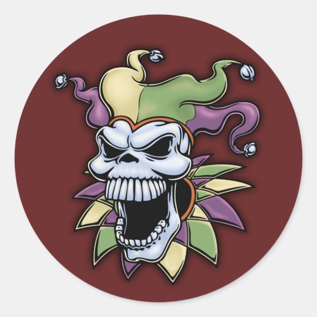 Sticker Rond Jester II (Devant)