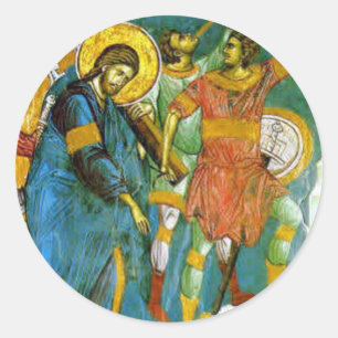 Sticker Rond Jésus