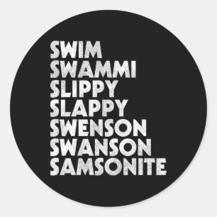 Sticker Rond J'Étais Loin ! Dumber Et Dumber Lloyd Fun Noël