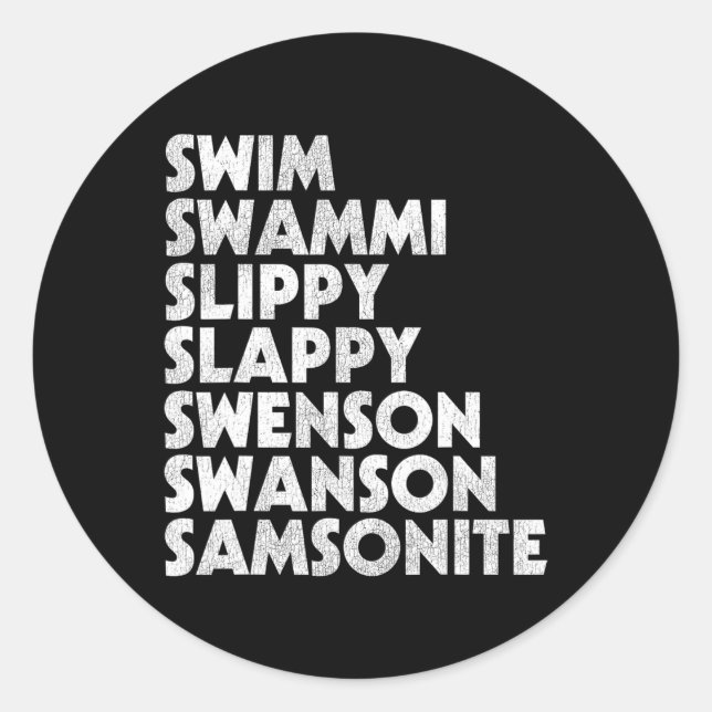 Sticker Rond J'Étais Loin ! Dumber Et Dumber Lloyd Fun Noël (Devant)