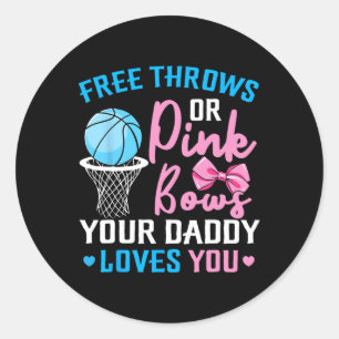 Sticker Rond Jets Libres Ou Vaches Roses Papa Vous Aime Genre