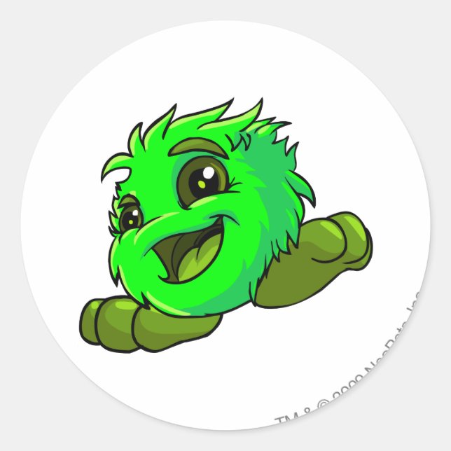 Sticker Rond Jeu de jub (Devant)