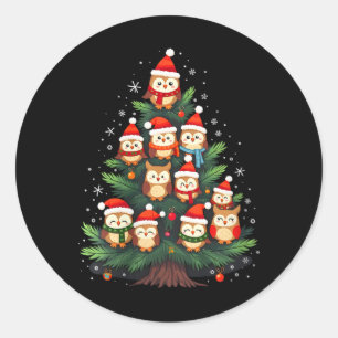 Sticker Rond Jeu de Noël Jeu de Noël Joyeux Joyeux Joyeux Joyeu