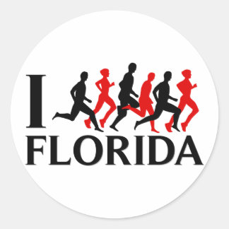 STICKER ROND J'EXÉCUTE FLORIDA