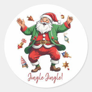 Sticker Rond Jingle Jingle !