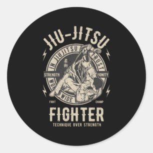 Sticker Rond Jiu Jitsu Bjj Jiu Jitsu
