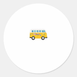 Sticker Rond Joe Biden 2020 Vintage