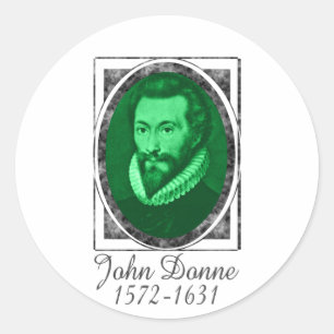 Sticker Rond John Donne