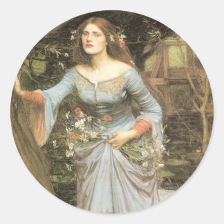 Sticker Rond John William Waterhouse