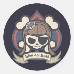 Sticker Rond Johnny Spade