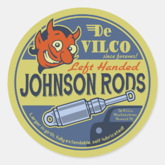 Sticker Rond Johnson Rods