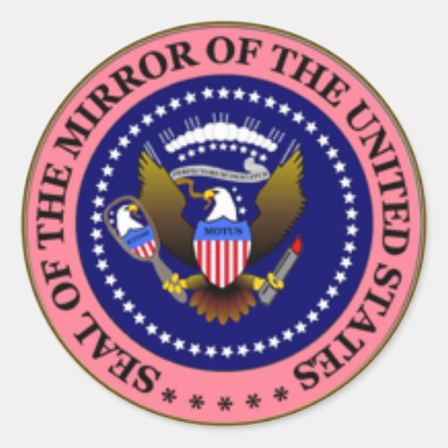 STICKER ROND JOINT DE MOTUS : ROSE (Devant)