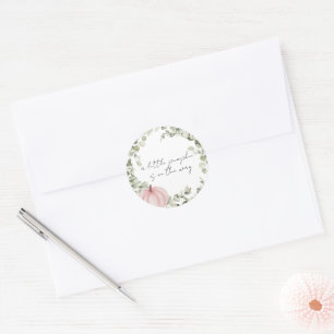 Sticker Rond Joint de scellement d'enveloppe de Baby Shower Pet