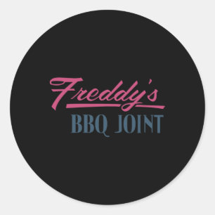 Sticker Rond Joint Freddy’s Bbq