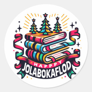 Sticker Rond Jolabokaflod