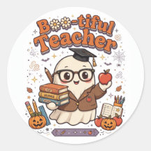 Joli T-Shirt de professeur Halloween pour enseigna