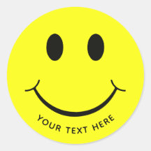 Joli visage Jaune Ajouter un texte | Bas
