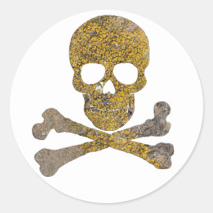 Sticker Rond Jolly roger Talking Canyons Nouveau-Mexique