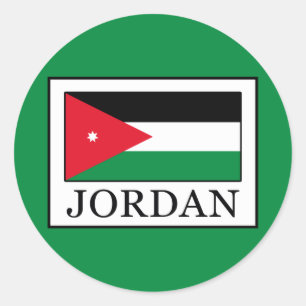 Sticker Rond Jordanie