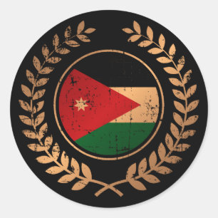 Sticker Rond Jordanie