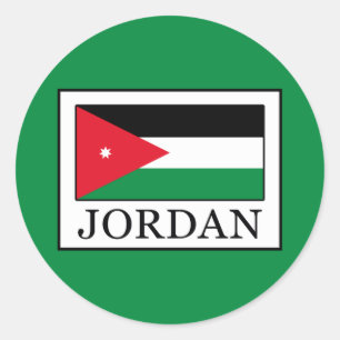 Sticker Rond Jordanie