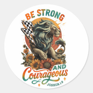 Sticker Rond Josus 1:9