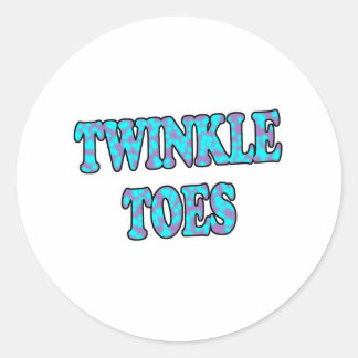 Sticker Rond Jouets jumeaux