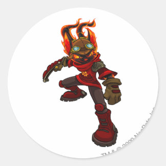 Sticker Rond Joueur Acara Moltara