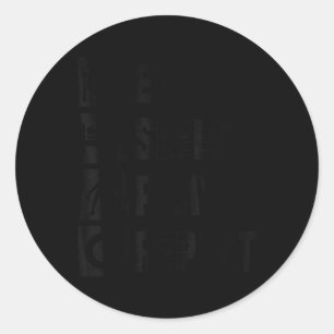 Sticker Rond Joueur de badminton en volant Hommes Squash Femmes