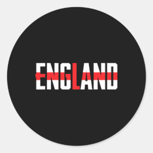 Sticker Rond Joueur de cricket d'Angleterre Cricket drôle Sport