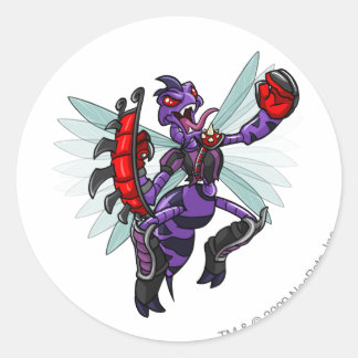 Sticker Rond Joueur de la citadelle de Buzz Darigan