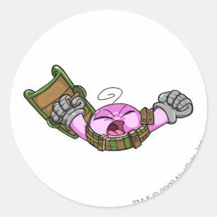 Sticker Rond Joueur de lac Kiko Kiko