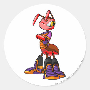 Sticker Rond Joueur de Ruki Kreludor