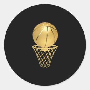 Sticker Rond Joueur de Sketch - Entraîneur de jeu de trophée Am