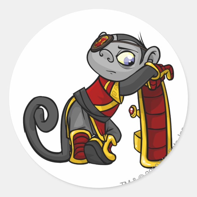 Sticker Rond Joueur Minci Shenkuu (Devant)