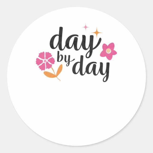 Sticker Rond Jour (Devant)