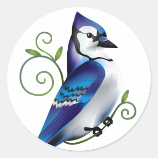 Sticker Rond Jour de Bluejay