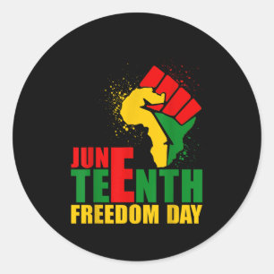Sticker Rond Jour De La Liberté Du 11° Juillet Célébrant La Lib