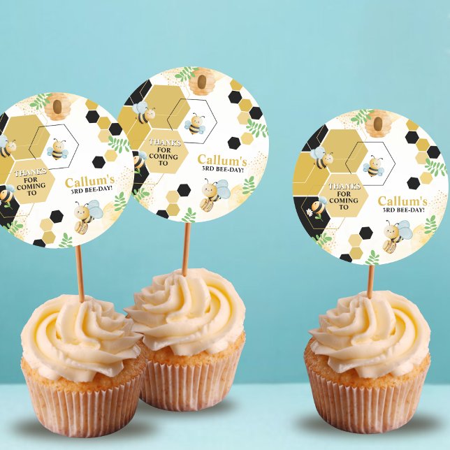 Sticker Rond Jour de l'abeille (Créateur téléchargé)