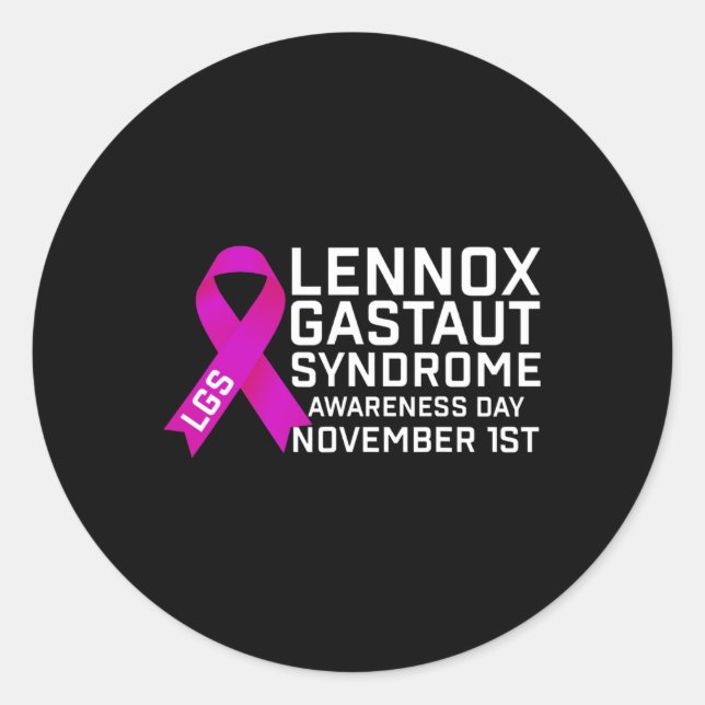Sticker Rond Jour de sensibilisation aux maladies chroniques Le (Devant)