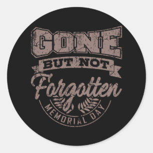 Sticker Rond Jour des anciens combattants de la commémoration d