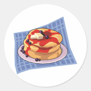 Sticker Rond Jour des crêpes / Mois de la semaine