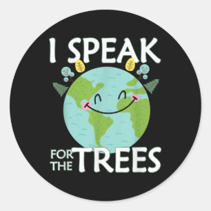 Sticker Rond Jour des terres mondial Great Earth Pr De l'enviro